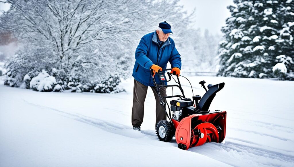 best snow blowers for the elderly